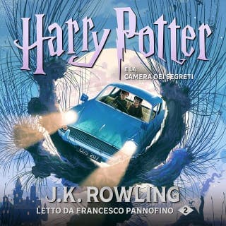 Harry Potter e la Camera dei Segreti – J.K. Rowling, copertina dell'audiolibro