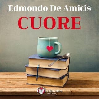 Cuore – Edmondo De Amicis, copertina dell'audiolibro