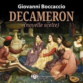 Decameron (Novelle scelte) – Giovanni Boccaccio, copertina dell'audiolibro