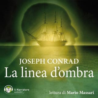 La linea d’ombra – Joseph Conrad, copertina dell'audiolibro