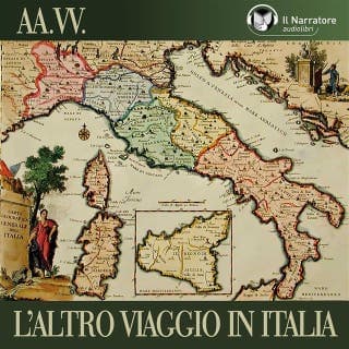 L'altro viaggio in Italia – Michel de Montaigne, Montesquieu, copertina dell'audiolibro