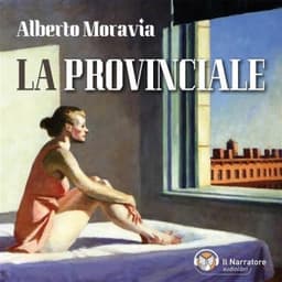 La Provinciale – Alberto Moravia, copertina dell'audiolibro