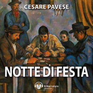 Notte di festa – Cesare Pavese, copertina dell'audiolibro