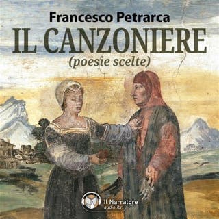 Il Canzoniere (poesie scelte) – Francesco Petrarca, copertina dell'audiolibro