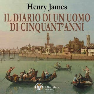 Il Diario di un uomo di cinquant'anni – Henry James, copertina dell'audiolibro