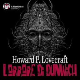 L'orrore di Dunwich – H. P. Lovecraft, copertina dell'audiolibro