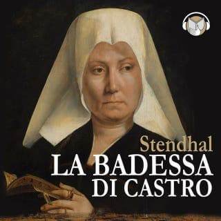 La Badessa di Castro – Stendhal, copertina dell'audiolibro