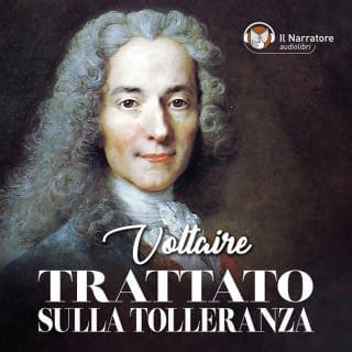Trattato sulla tolleranza – Voltaire, copertina dell'audiolibro