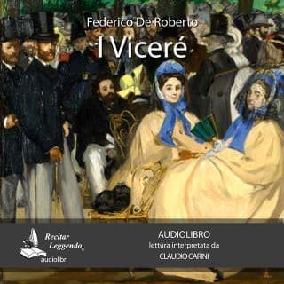 I Viceré – Federico De Roberto, copertina dell'audiolibro