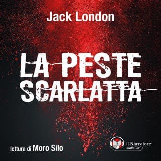 La peste scarlatta – Jack London, copertina dell'audiolibro