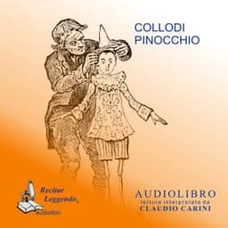 Le avventure di Pinocchio – Carlo Collodi, copertina dell'audiolibro