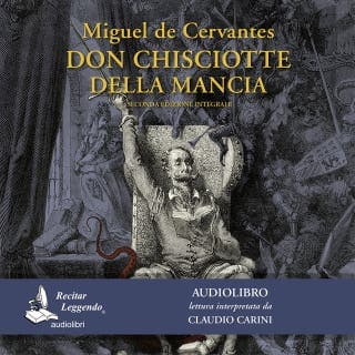 Don Chisciotte – Miguel de Cervantes, copertina dell'audiolibro