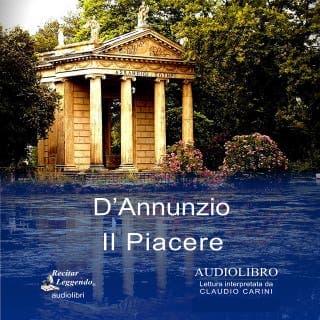 Il Piacere – Gabriele D'Annunzio, copertina dell'audiolibro