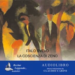 La coscienza di Zeno – Italo Svevo, copertina dell'audiolibro
