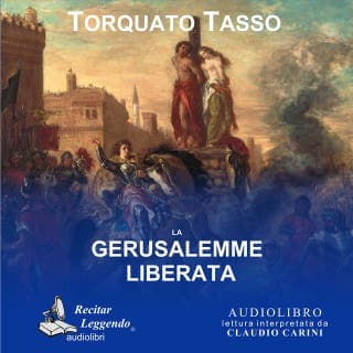 La Gerusalemme liberata – Torquato Tasso, copertina dell'audiolibro