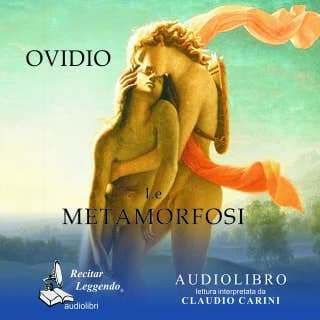 Le metamorfosi – Ovidio, copertina dell'audiolibro