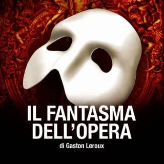 Il fantasma dell'Opera – Gaston Leroux, copertina dell'audiolibro