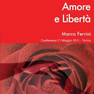 Amore e libertà – Marco Ferrini, copertina dell'audiolibro
