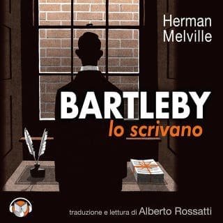 Bartleby lo scrivano. Una storia di Wall Street – Herman Melville, copertina dell'audiolibro