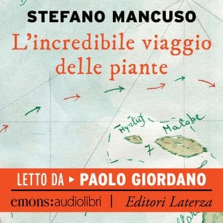L'incredibile viaggio delle piante – Stefano Mancuso, copertina dell'audiolibro
