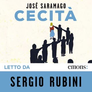 Cecità – José Saramago, copertina dell'audiolibro