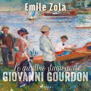 Le quattro stagioni di Giovanni Gourdon – Émile Zola, copertina dell'audiolibro