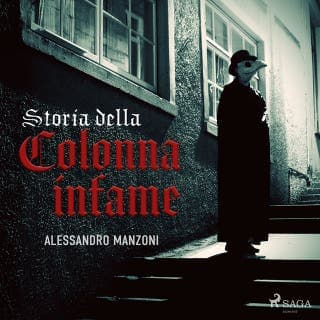 storia della colonna infame – Alessandro Manzoni, copertina dell'audiolibro