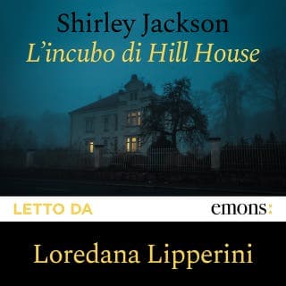 L'incubo di Hill House – Shirley Jackson, copertina dell'audiolibro