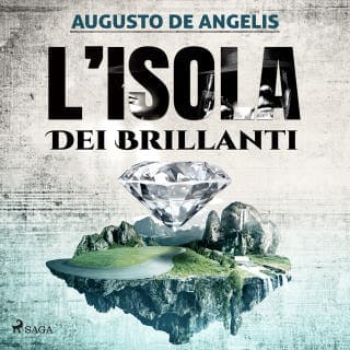 L'isola dei brillanti – Augusto De Angelis, copertina dell'audiolibro
