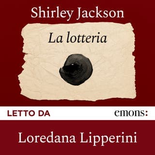 La lotteria – Shirley Jackson, copertina dell'audiolibro