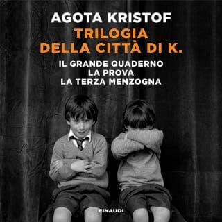 Trilogia della città di K. – Ágota Kristóf, copertina dell'audiolibro