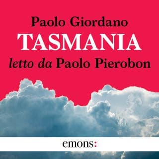 Tasmania – Paolo Giordano, copertina dell'audiolibro