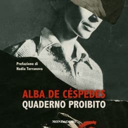 Quaderno proibito – Alba de Céspedes, copertina dell'audiolibro