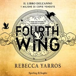 Fourth Wing – Rebecca Yarros, copertina dell'audiolibro