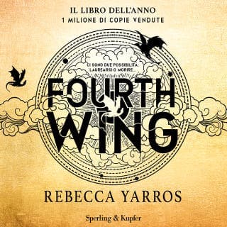 Fourth Wing – Rebecca Yarros, copertina dell'audiolibro