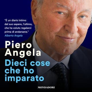 Dieci cose che ho imparato – Piero Angela, copertina dell'audiolibro