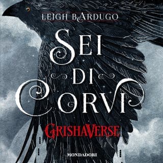 GrishaVerse - Sei di corvi – Leigh Bardugo, copertina dell'audiolibro