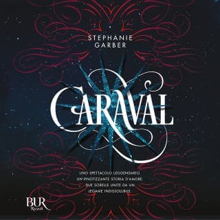 Caraval – Stephanie Garber, copertina dell'audiolibro