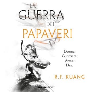 La guerra dei papaveri – R. F. Kuang, copertina dell'audiolibro