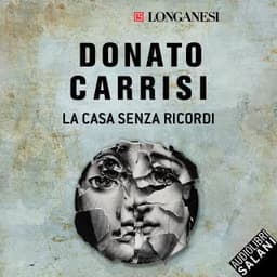 La casa senza ricordi – Donato Carrisi, copertina dell'audiolibro