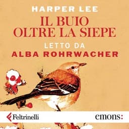 Il buio oltre la siepe – Harper Lee, copertina dell'audiolibro