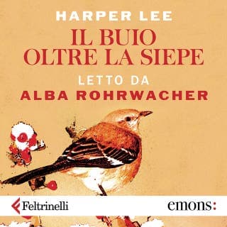 Il buio oltre la siepe – Harper Lee, copertina dell'audiolibro