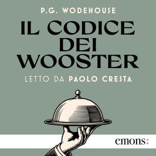 Il codice dei Wooster – P.G. Wodehouse, copertina dell'audiolibro