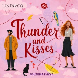 Thunder and kisses – Valentina Piazza, copertina dell'audiolibro